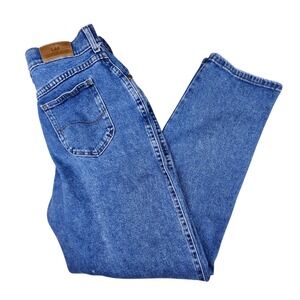 Vintage Lee Original Jeans Women's 14M High Waist Mom Jeans 90's Made‎ in USA
